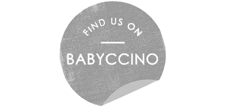 Find us on BABYCCINO banner