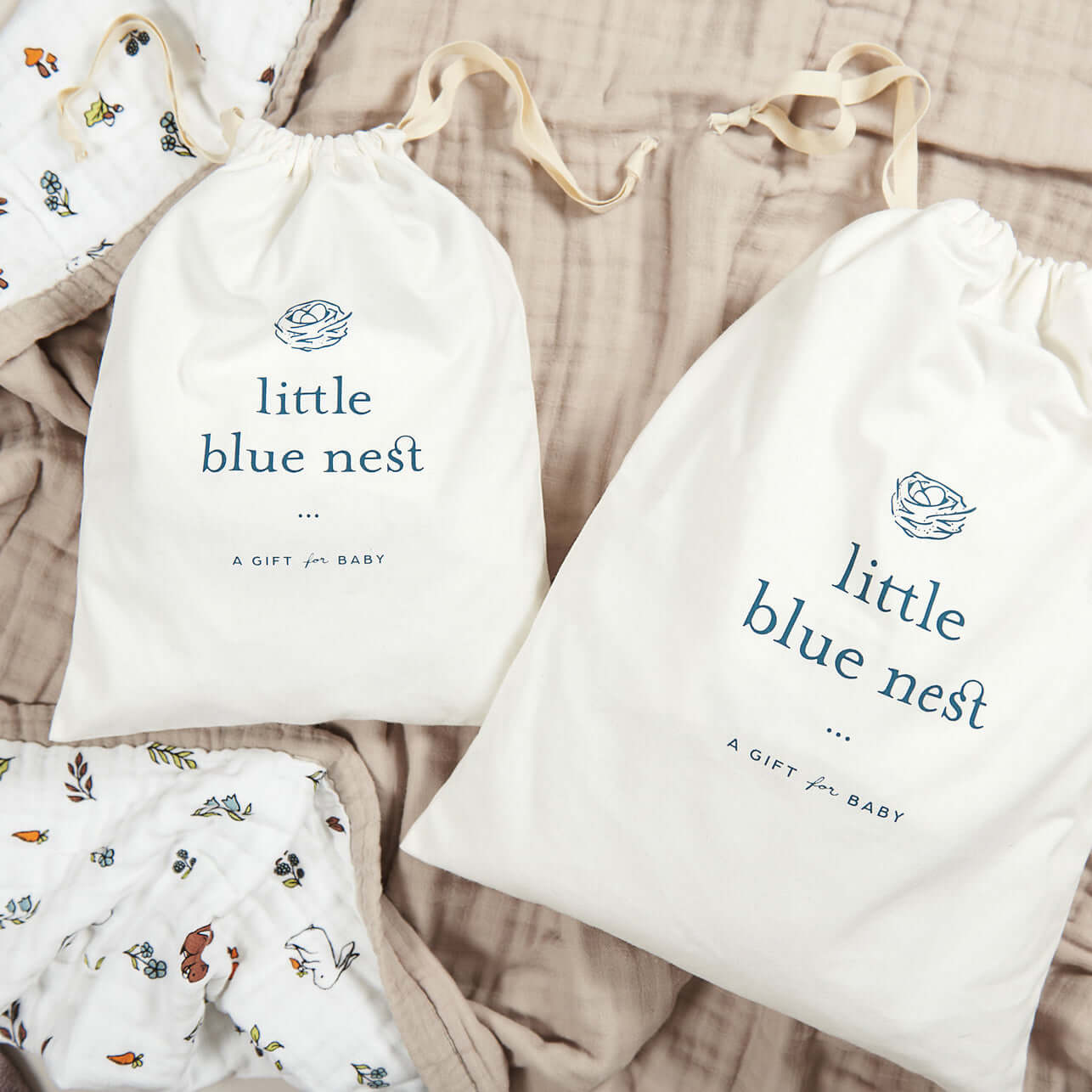 Organic cotton best sale gift bags