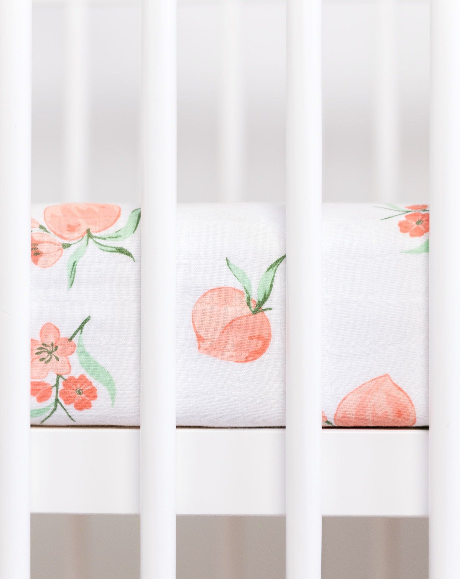 Peaches crib outlet sheet