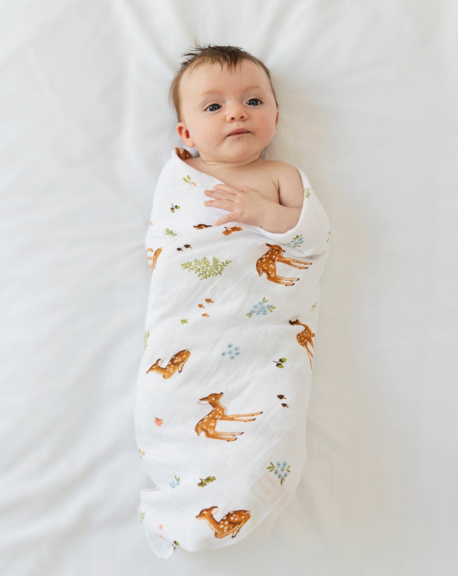 Deer swaddle clearance blanket