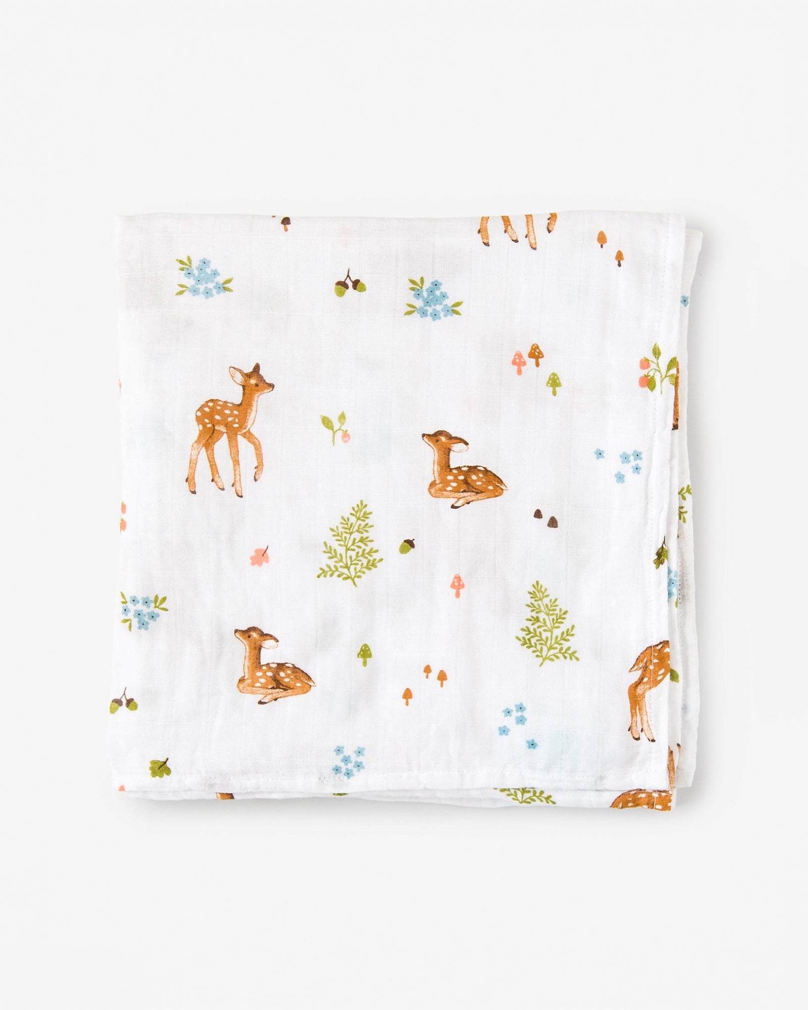 Deer shop muslin blanket