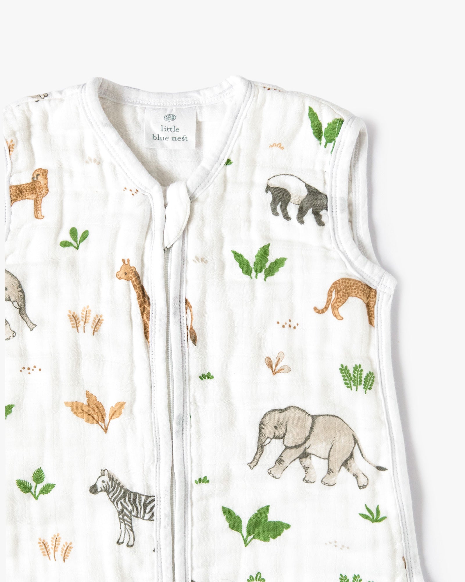 Safari sleeping bag organic cotton muslin