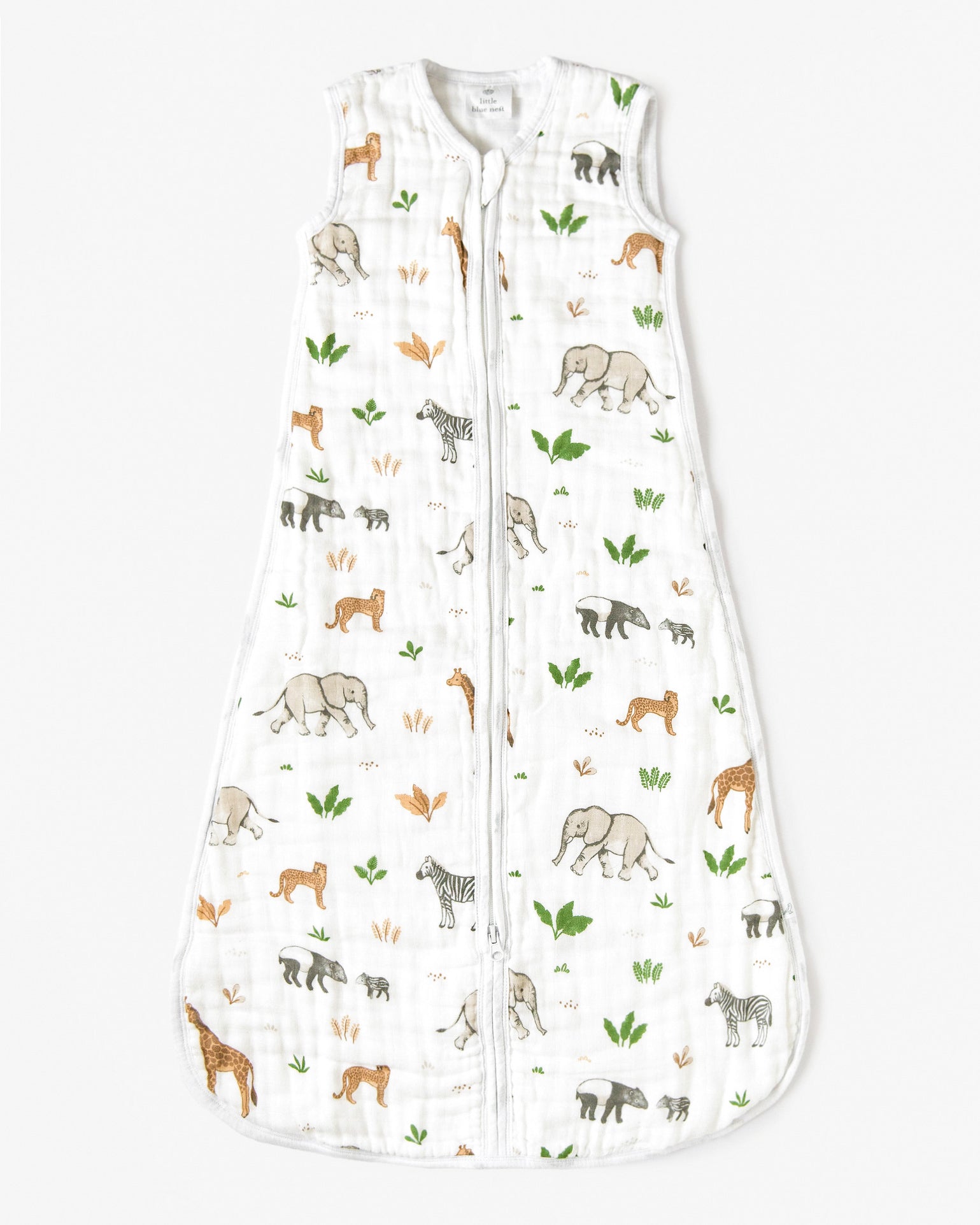 Safari sleeping bag organic cotton muslin